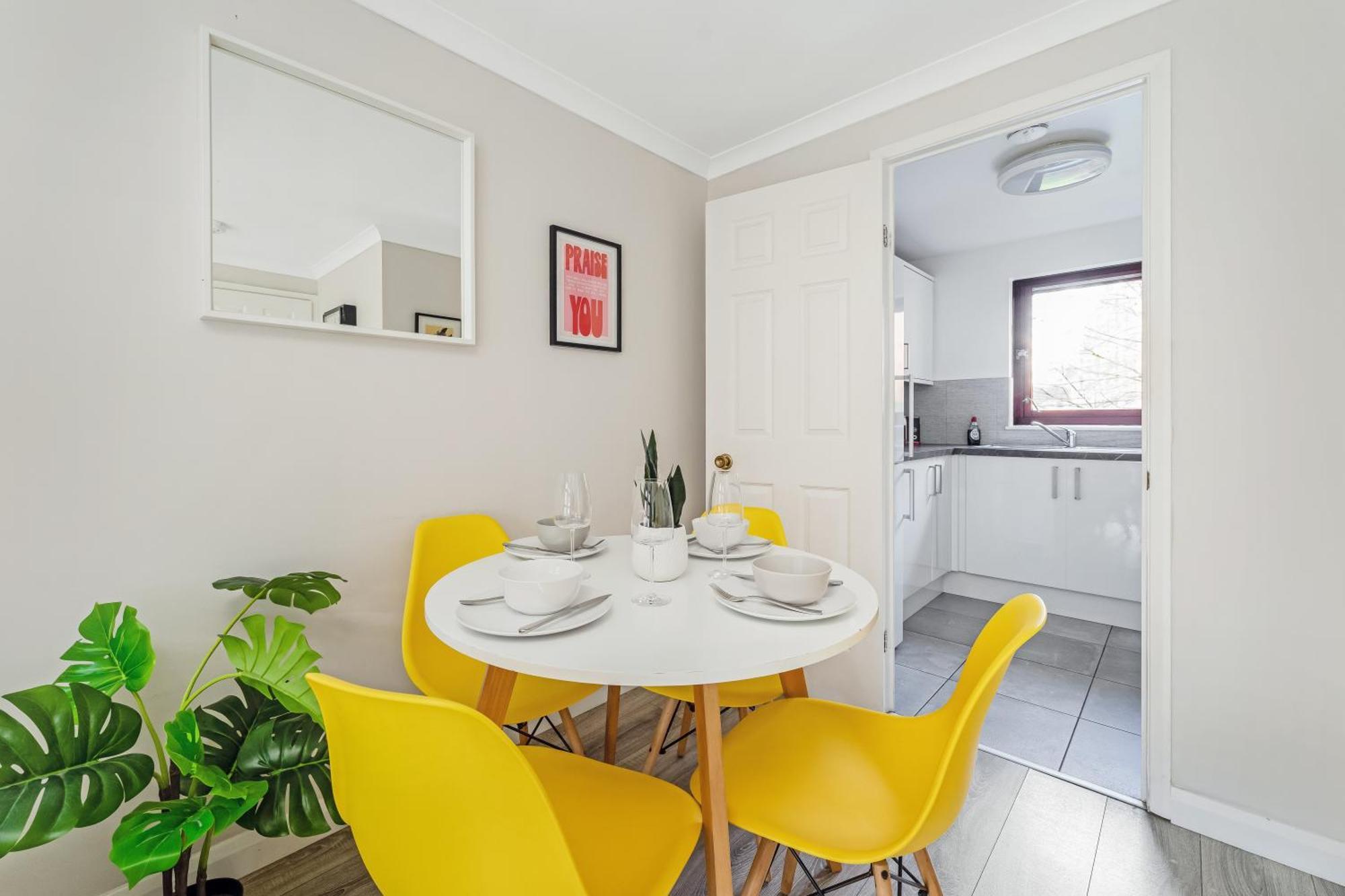 The Merchants Gem - 2Bed & Free Parking Glasgow Luaran gambar