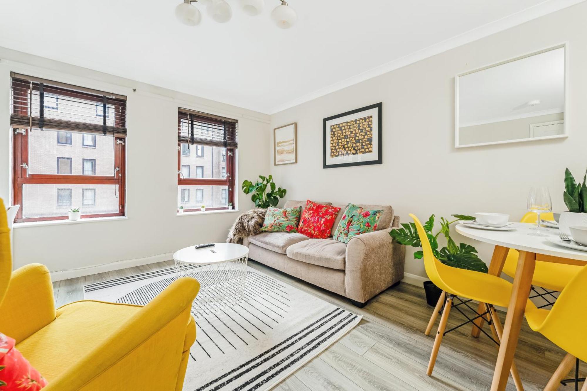 The Merchants Gem - 2Bed & Free Parking Glasgow Luaran gambar