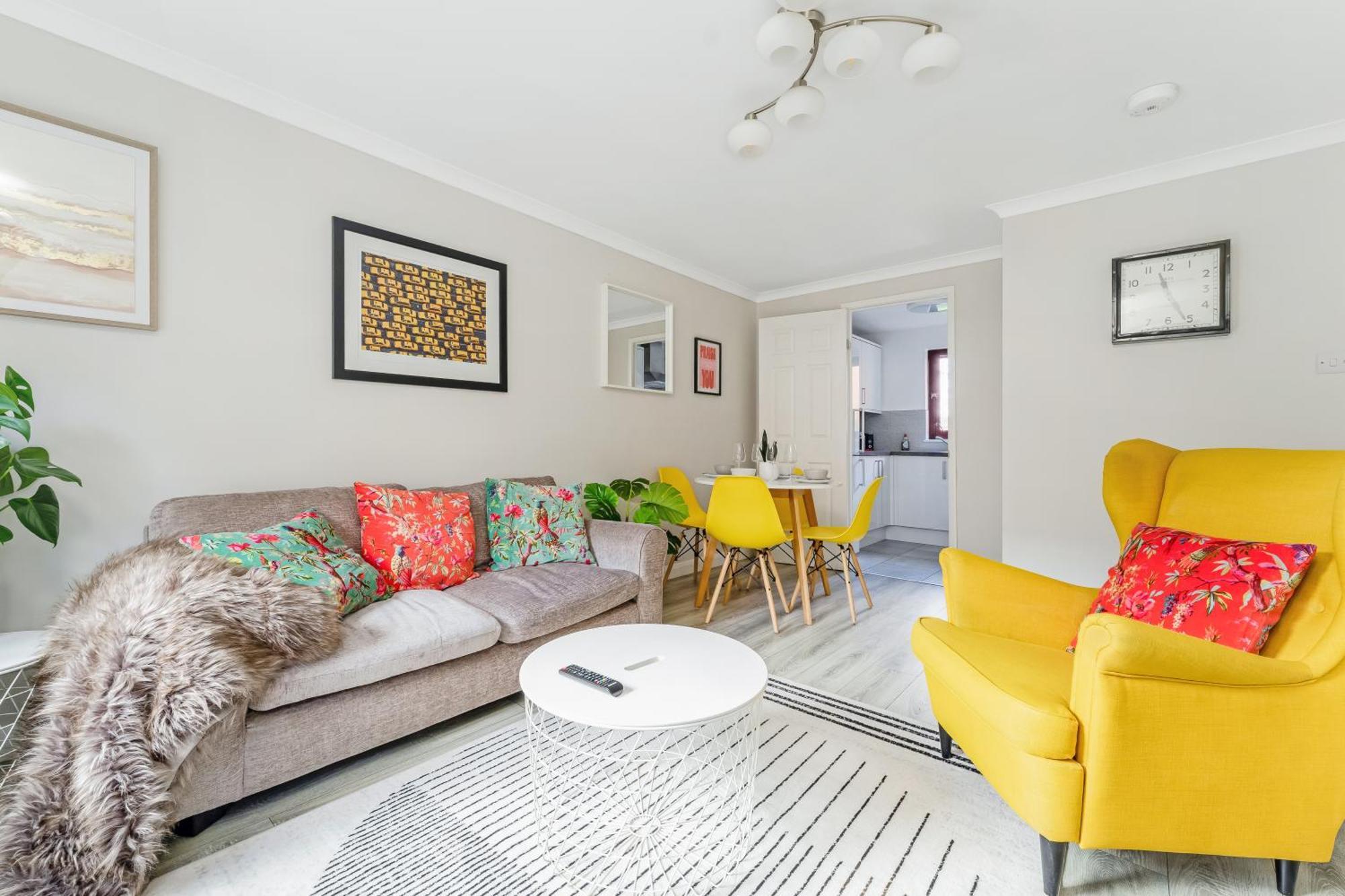 The Merchants Gem - 2Bed & Free Parking Glasgow Luaran gambar